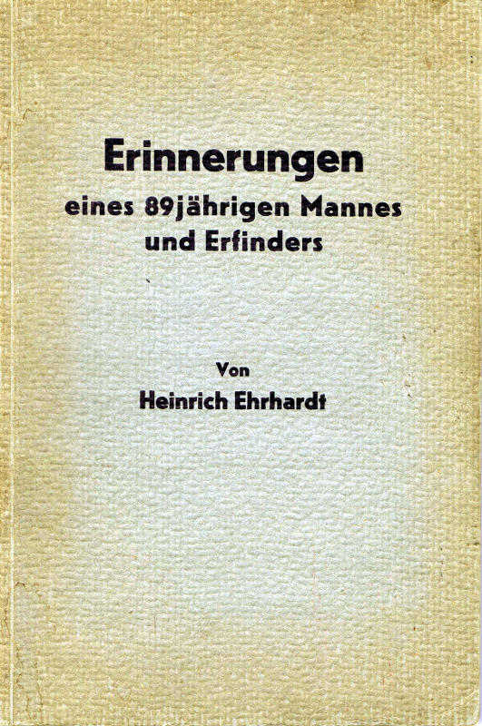 Ehrhardt-Konvolut Buch